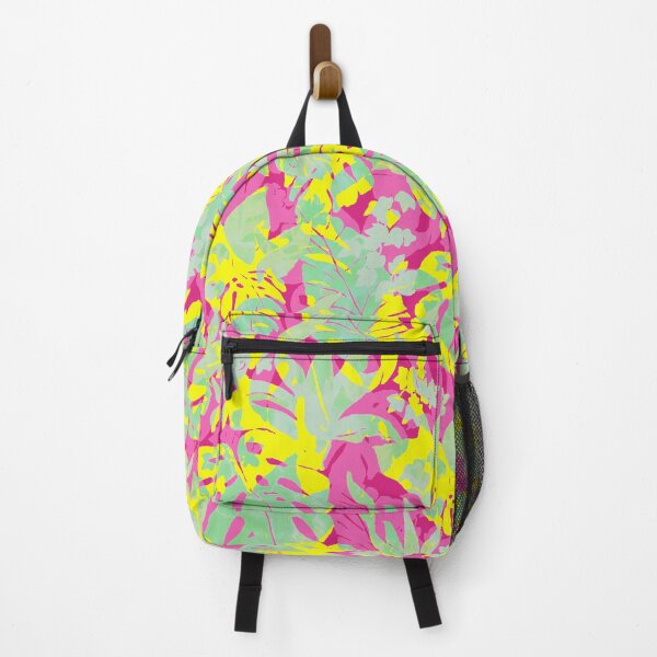 Item preview, Floral, leaf, pink, forest, tropic, sun, hawaii designed and sold by Alessandro Remo Mazzoni Remotextiles.