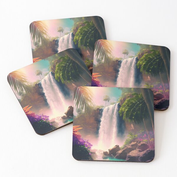 Item preview, Tropical Waterfall designed and sold by ParadiseSlice.