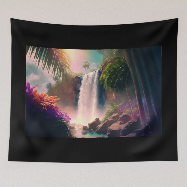 Item preview, Tropical Waterfall designed and sold by ParadiseSlice.