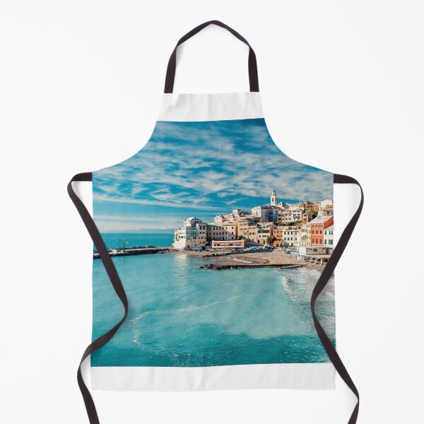Item preview, Oia, Greece, Aqua Blue Ocean, Beach Town designed and sold by newburyboutique.