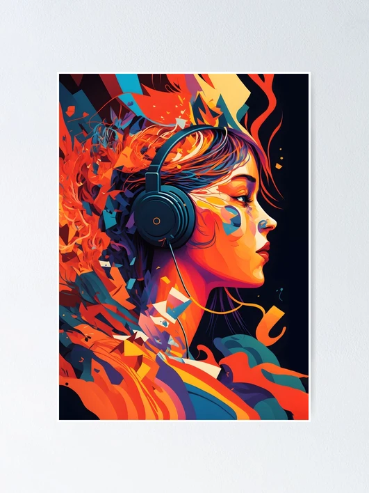 アート・デザイン・音楽 AN ODE TO JOY MORE POSTERS AND PRINTS Ode to Joy Premium Poster or Canvas. Ludwig Van Beethoven