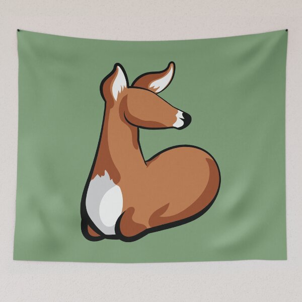 Item preview, Minimalist White-Tailed Doe designed and sold by InkLayer.