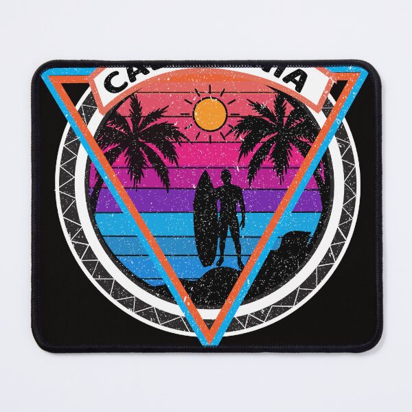 Item preview, CALIFORNIA BEACH NEW AWESOME DESIGN VINTAGE SURFING designed and sold by mohmmed22.
