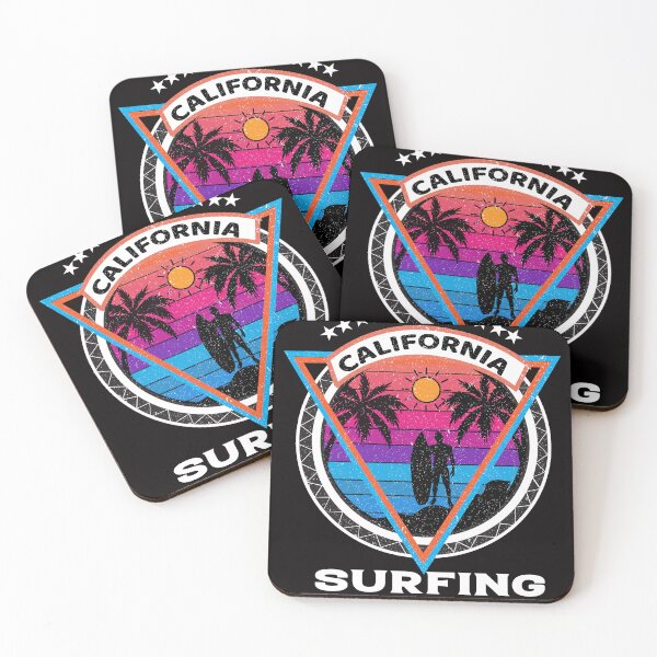 Item preview, CALIFORNIA BEACH NEW AWESOME DESIGN VINTAGE SURFING  designed and sold by mohmmed22.