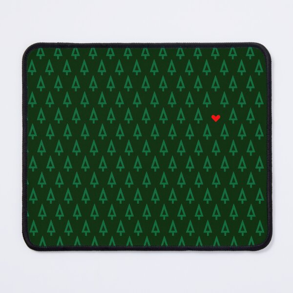 Item preview, Forest love - seamless pattern (green) designed and sold by ILLUSTRATED TAILS.