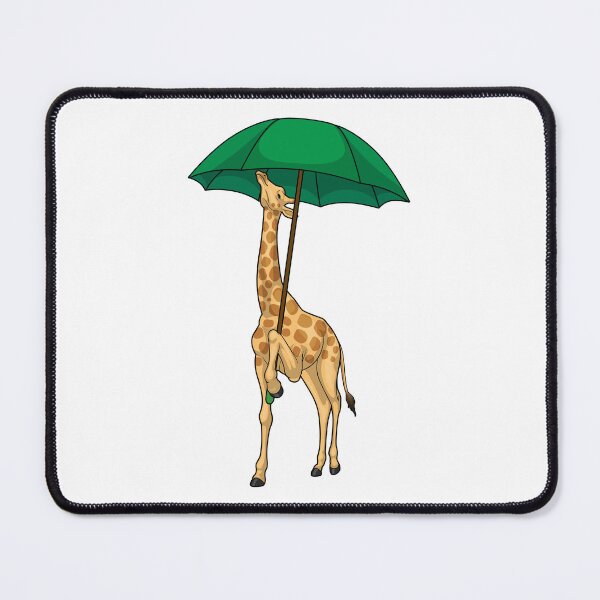 Artikelvorschau, Giraffe Regen Regenschirm entworfen und verkauft von Snabdesign84.