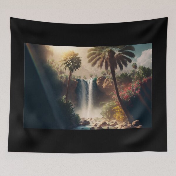 Item preview, Tropical Waterfall designed and sold by ParadiseSlice.