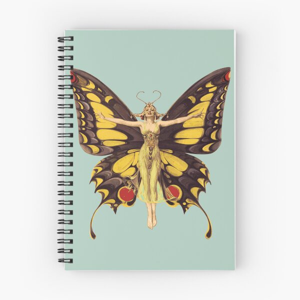 Aperçu de l'œuvre Fée Papillon Vintage créée et vendue par GazCoDesign.