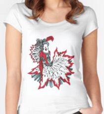 Red Ladybug Antoinette Women's Fitted Scoop T-Shirt
