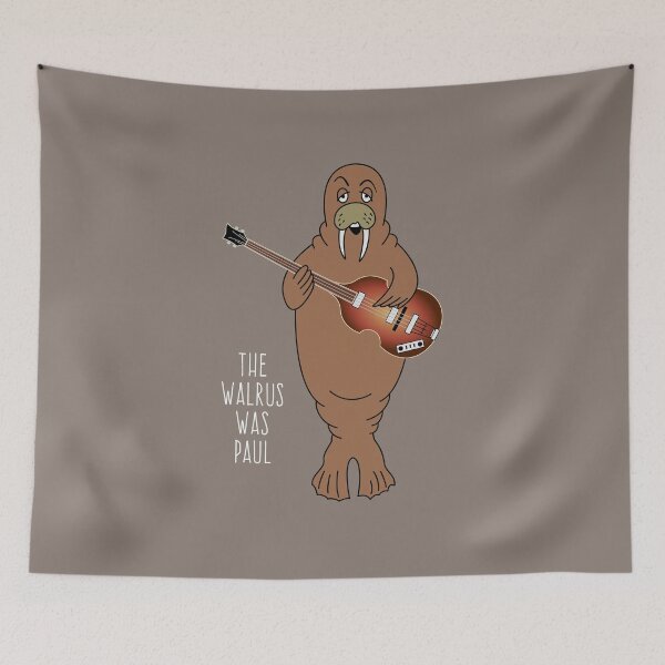 Item preview, The Walrus Was Paul designed and sold by gerryhaze.