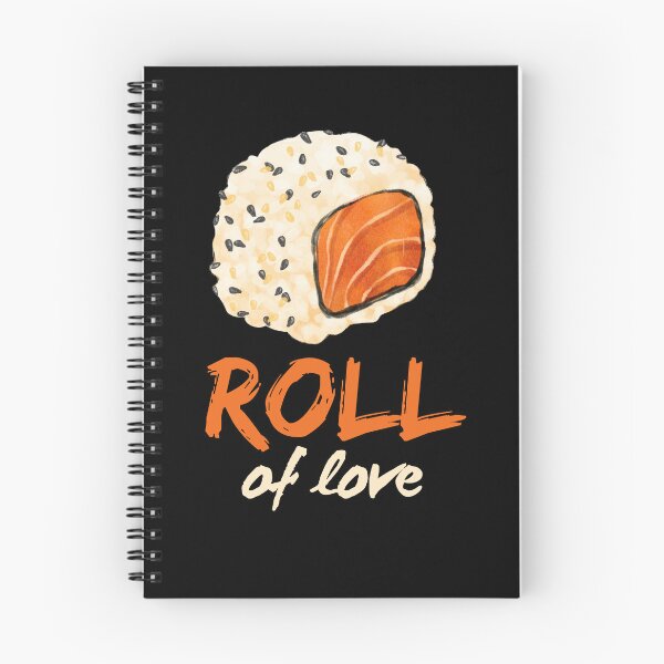 Item preview, Salmon Sushi Roll Love Foodie Cute Funny Sushibar Japanese Sushiroll Sushi Lover Cute Gift Sashimi Sarcastic Delicious Hungry Cute Seafood Temaki Japan Nigiri Dinner Cute Birthday Foodlover designed and sold by EpsilonEridani.