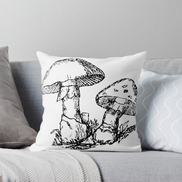 Item preview, Vintage mushroom illustration designed and sold by TrendyMerchHere.