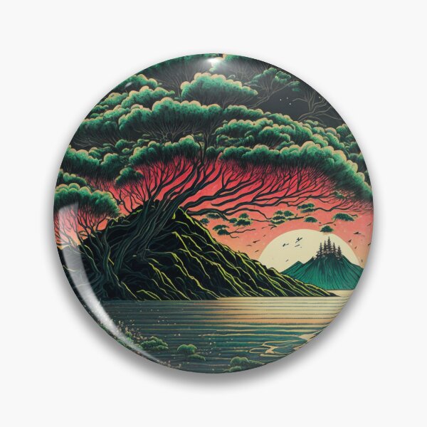 Aperçu de l'œuvre Paysage Aurore créée et vendue par ParadiseSlice.
