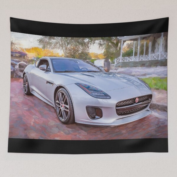 Item preview, 2019 Silver Jaguar F-Type R Dynamic Coupe X102 designed and sold by RichFrancoCars.