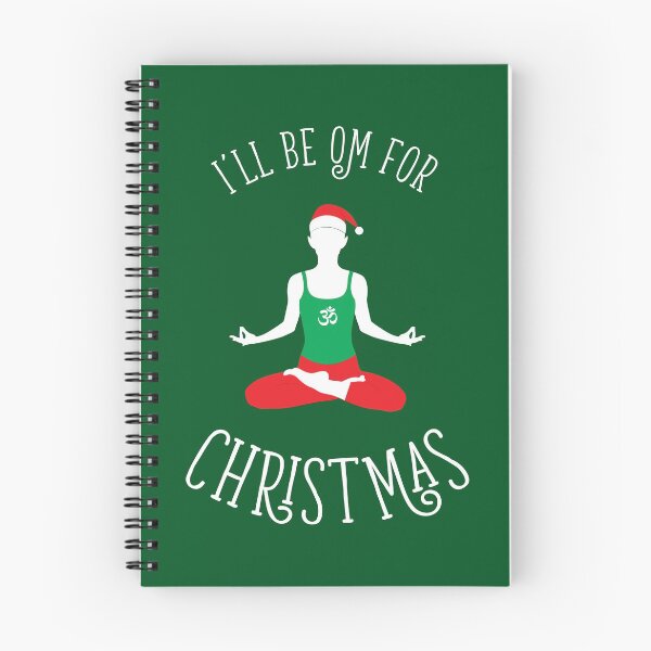 Item preview, I'll Be Om For Christmas Yoga Holiday designed and sold by creativecurly.