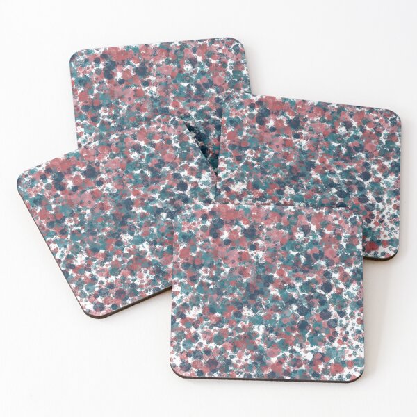 Item preview, Splashes of pink - teal designed and sold by Zeewind.