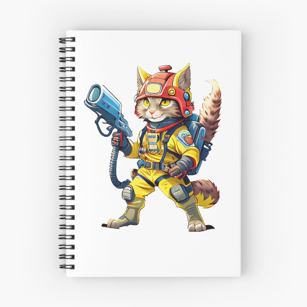 Item preview, Fireman cat designed and sold by usvamedia.
