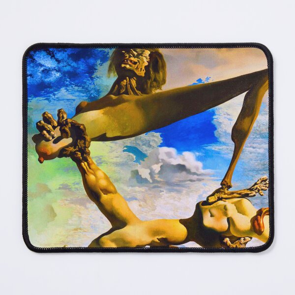 Item preview, Salvador Dali Painting Soft Construction With Boiled Beans Poster designed and sold by Teetans.