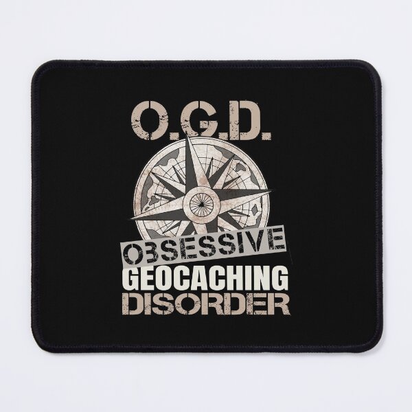 Item preview, Geocaching gift / OGD obsessive geocaching disorder compass designed and sold by portrait4you.