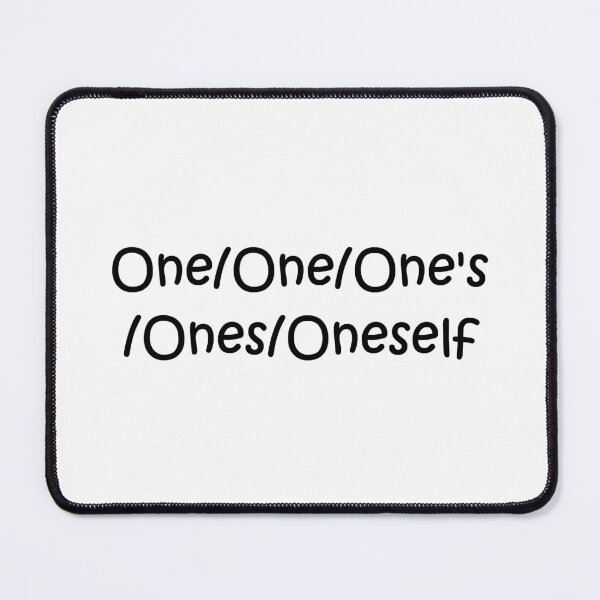 Item preview, One/One's Full Pronouns  designed and sold by kiippers.