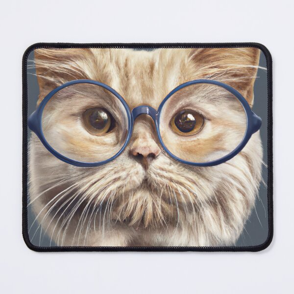 Item preview, Cute curious cat with a stern look designed and sold by Ednelly.