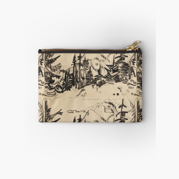 Item preview, Ernst Ludwig Kirchner  Mountain Landscape with Fir Trees (1918-19) designed and sold by TeeARTHY.