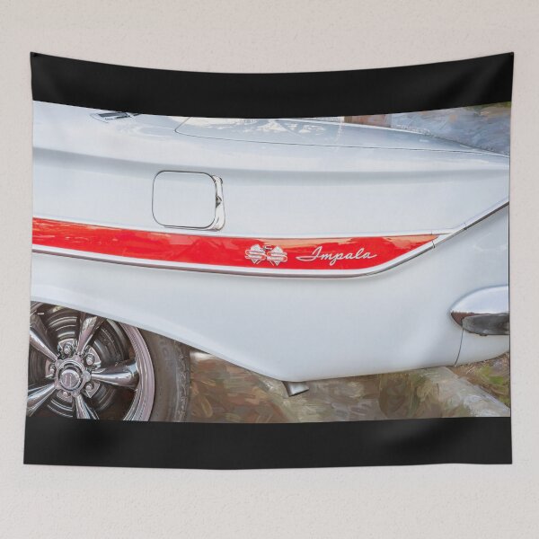 Item preview, 1961 White Chevrolet Impala SS X105 designed and sold by RichFrancoCars.