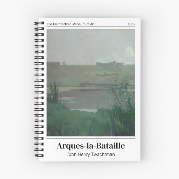 Item preview, “Arques-la-Bataille” (1885) Painting by John Henry Twachtman designed and sold by Art by Amanda.