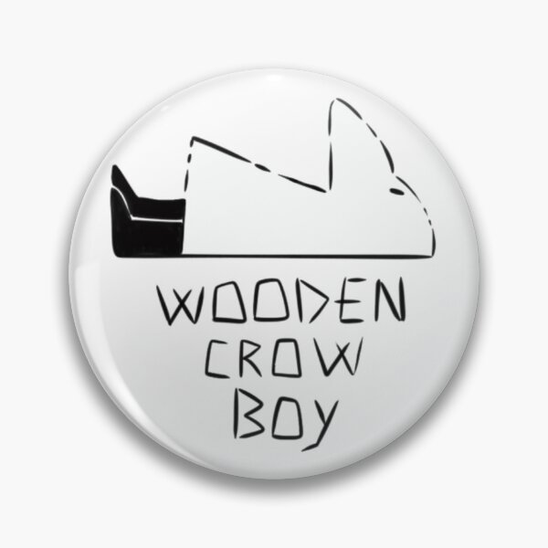 Item preview, Wooden crow boy designed and sold by Drawingsnake.