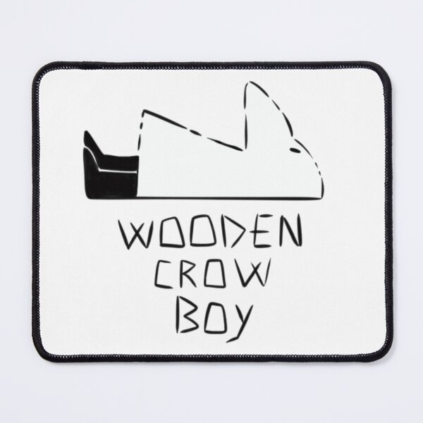 Item preview, Wooden crow boy designed and sold by Drawingsnake.