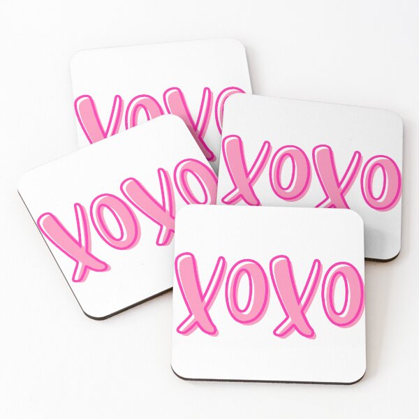 Item preview, Pink Outline XOXO  designed and sold by PreppyPalace.