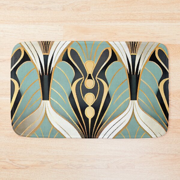 Item preview, Brilliant Cool Hollywood Regency Pattern Digital Painting designed and sold by CodeAndColors.