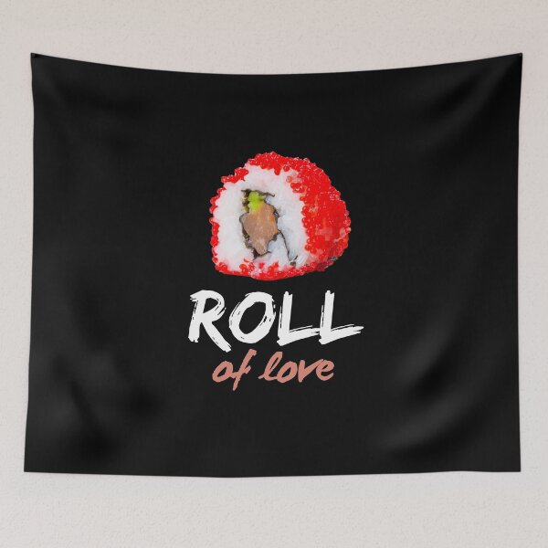 Item preview, Salmon Roe Sushi Roll Love Foodie Cute Funny Sushibar Japanese Sushiroll Sushi Lover Cute Gift Sashimi Sarcastic Delicious Hungry Cute Seafood Temaki Japan Nigiri Dinner Cute Birthday Foodlover designed and sold by EpsilonEridani.