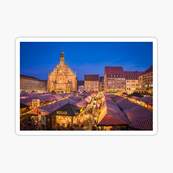 Artikel-Vorschau von Weihnachtsmarkt in Nürnberg, designt und verkauft von Mapics.