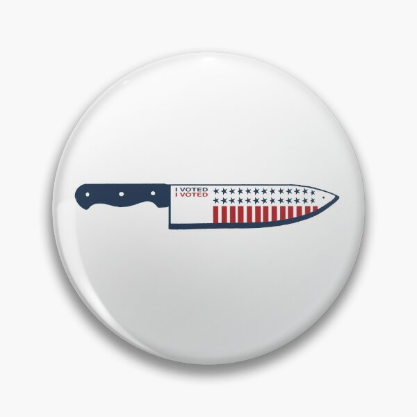 Item preview, I Voted with Chief Knife designed and sold by Manoroma.