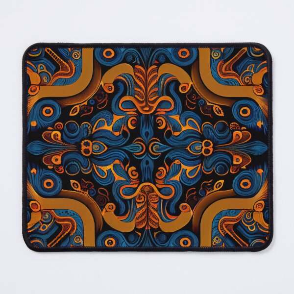 Item preview, Balanced Dramatic Eclectic Pattern Digital Painting designed and sold by CodeAndColors.