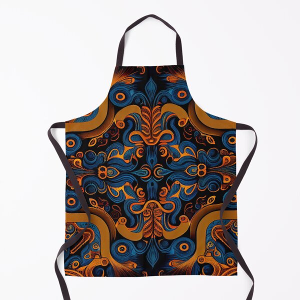 Item preview, Balanced Dramatic Eclectic Pattern Digital Painting designed and sold by CodeAndColors.