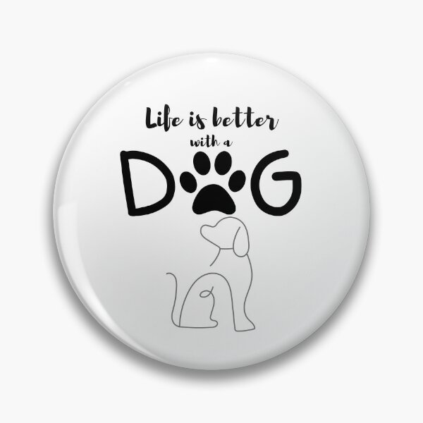 Item preview, Life is better with a dog designed and sold by Abeer’s Art.