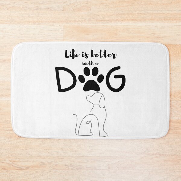 Item preview, Life is better with a dog designed and sold by Abeer’s Art.
