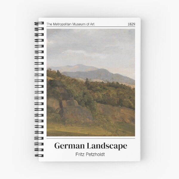 Item preview, “German Landscape” (1829) Painting by Fritz Petzholdt designed and sold by Art by Amanda.