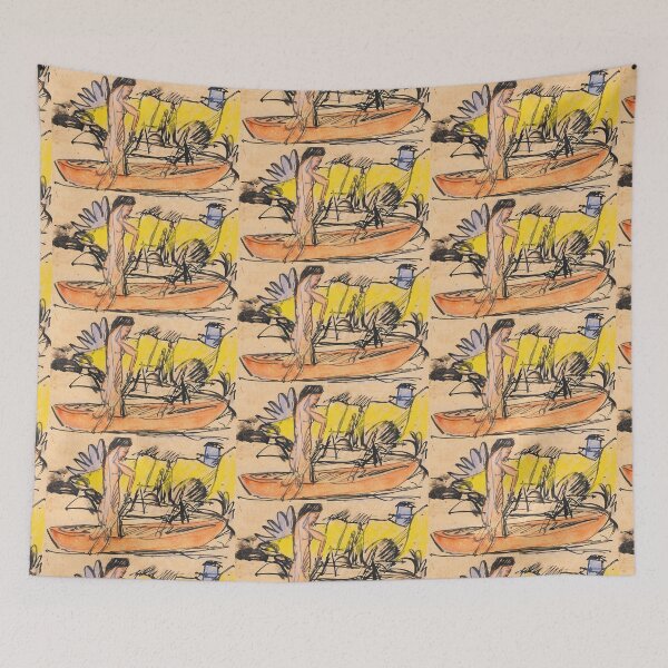 Item preview, Ernst Ludwig Kirchner Rudernder Akt (1914) designed and sold by TeeARTHY.