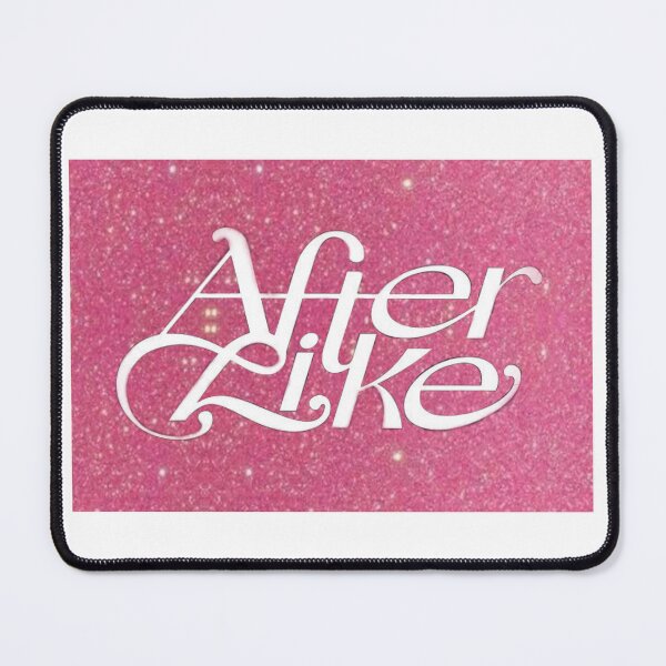 Item preview, Pink After Like Ive Sticker designed and sold by crscntbttrfly.