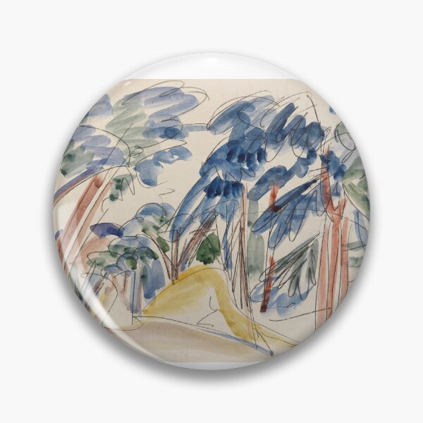 Item preview, Ernst Ludwig Kirchner  Sanddünen unter Bäumen (1912) designed and sold by TeeARTHY.