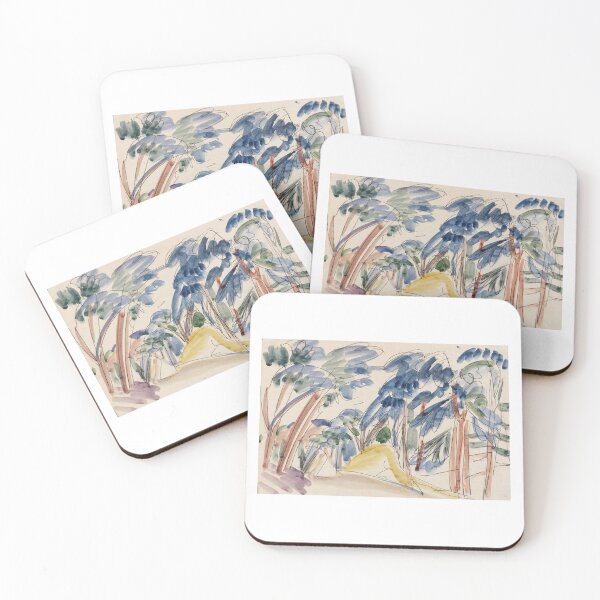 Item preview, Ernst Ludwig Kirchner  Sanddünen unter Bäumen (1912) designed and sold by TeeARTHY.