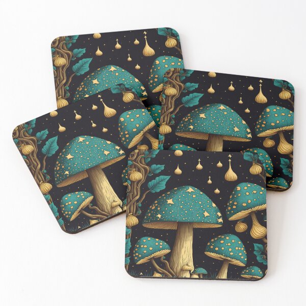 Item preview, Celestial Mushroom Forest Nr. 36 designed and sold by thesupremewiz.