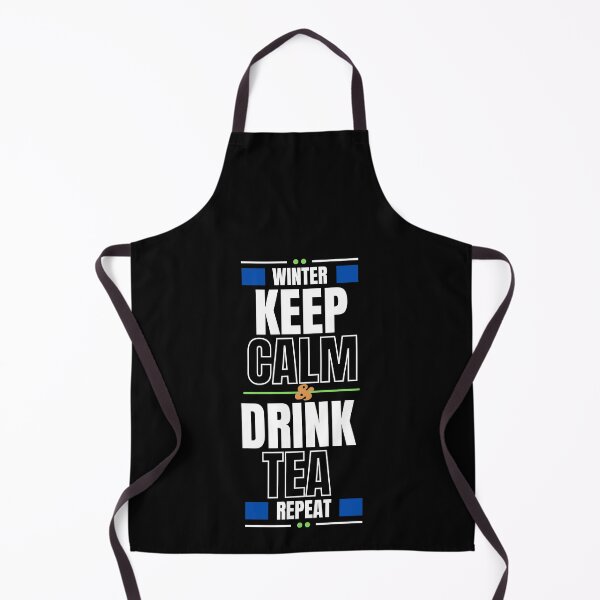 Item preview, In winter Keep Calm and Drink Tea then Repeat designed and sold by yasmh.