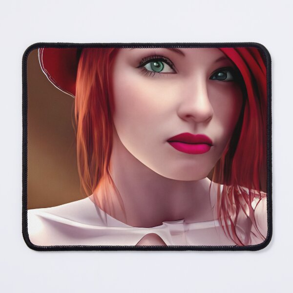 Item preview, Cuadro Mujer con sombrero designed and sold by DiscoGypsyFish.