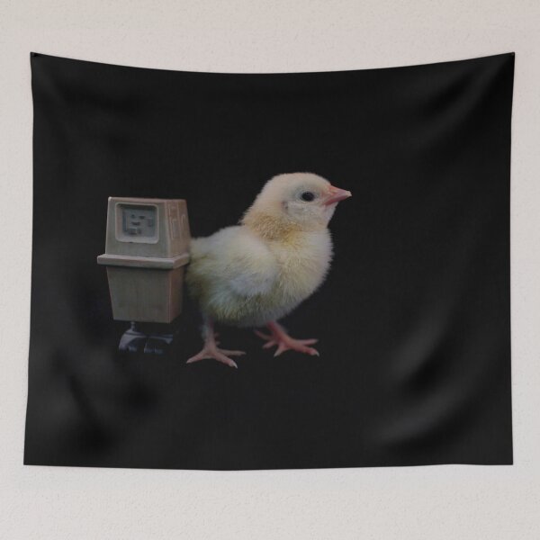 Item preview, Baby chicken with GNK Power Droid designed and sold by Daniel Tuttle.