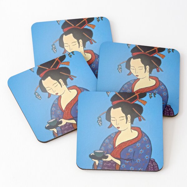 Item preview, Geisha with teacup designed and sold by Shulie1.