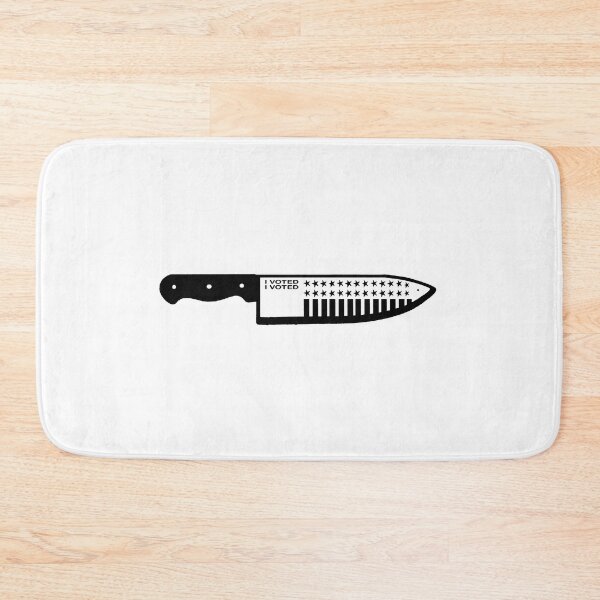 Item preview, I Voted with Chief Knife in black designed and sold by Manoroma.